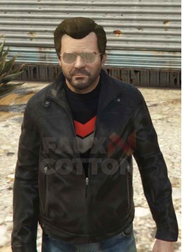 GTA 5 Michael De Santa Leather Jacket